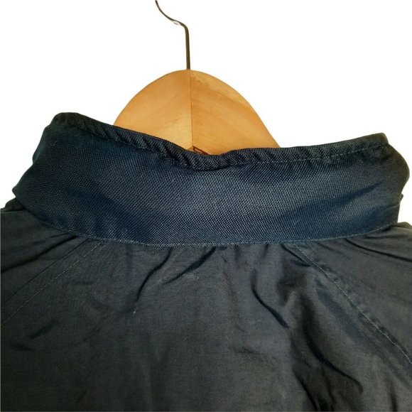 Nike Windbreaker Jacket Packable Hood Lightweight Blue Womens XS Extra Small - Picture 5 of 11